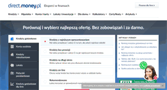 Desktop Screenshot of direct.money.pl