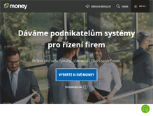 Tablet Screenshot of money.cz