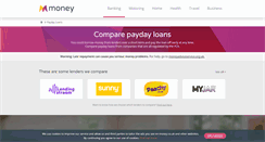Desktop Screenshot of paydayloans.money.co.uk