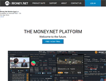 Tablet Screenshot of money.net